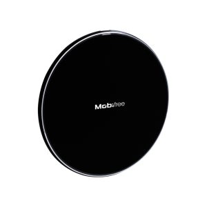 Mobifree MB-923392 cargador de dispositivo móvil Smartphone Negro USB Cargador inalámbrico Interior