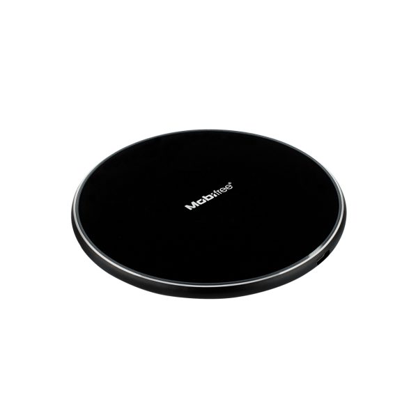 Mobifree MB-923392 cargador de dispositivo móvil Smartphone Negro USB Cargador inalámbrico Interior - Imagen 2