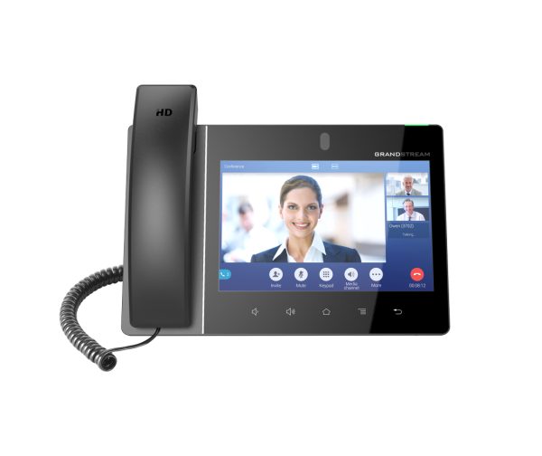 Grandstream Networks GXV3380 teléfono IP Negro 16 líneas IPS Wifi