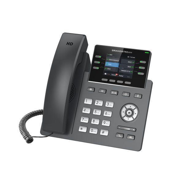 Grandstream Networks GRP2613 teléfono IP Negro 6 líneas TFT - Imagen 2