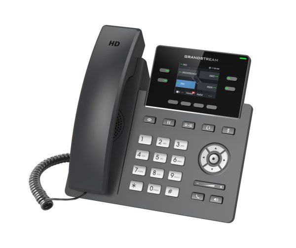 Grandstream Networks GRP2612 teléfono IP Negro 4 líneas TFT - Imagen 2