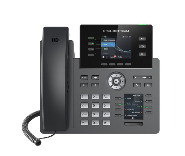 Grandstream Networks GRP2614 teléfono IP Negro 4 líneas TFT Wifi - Imagen 4