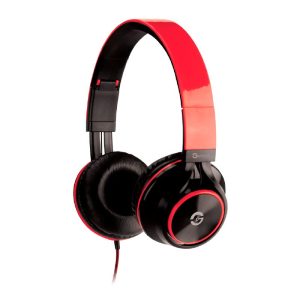 Getttech GH-3100R audífono y auriculare Audífonos Alámbrico Diadema Llamadas/Música Rojo