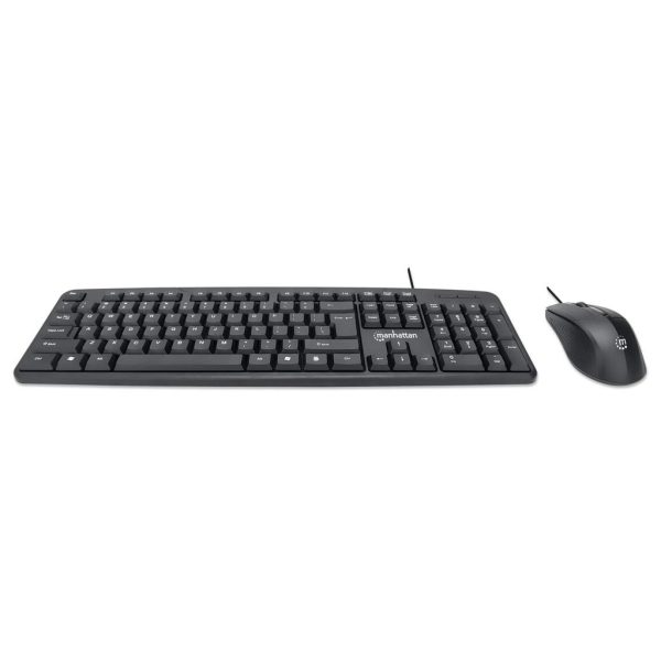 Manhattan Juego de teclado y mouse óptico, cableados - Imagen 3