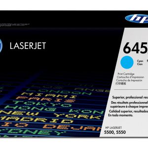 HP Cartucho de tóner original LaserJet 645A cian