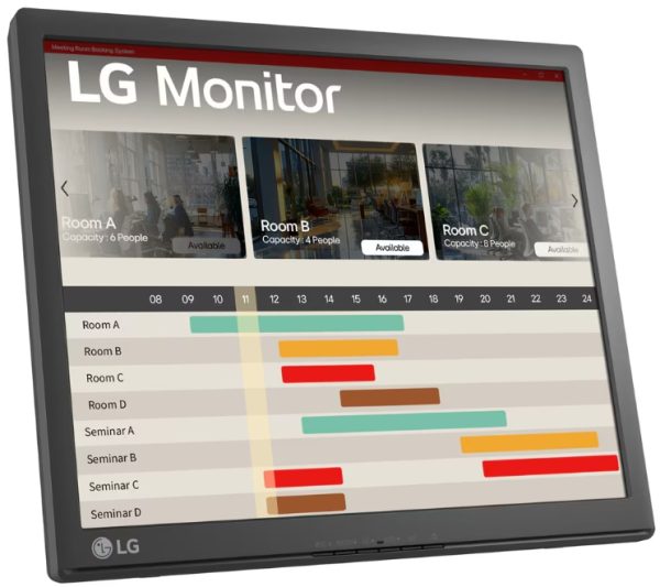 LG 17BR30T-B monitor de computadora 43.2 cm (17") 1280 x 1024 Pixeles SXGA LED Pantalla táctil Mesa Negro - Imagen 2