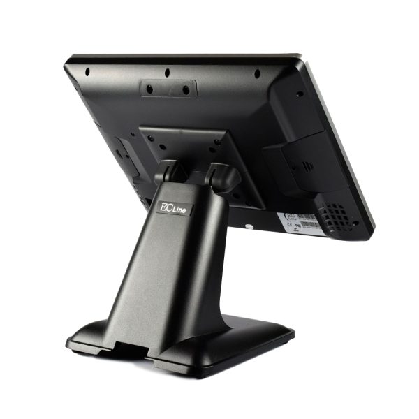 EC Line EC-VP-1100-256-WIN Terminal Punto Venta (TPV) J6412 2 GHz Todo-en-Uno 38,1 cm (15") 1024 x 768 Pixeles Pantalla táctil Negro - Imagen 2