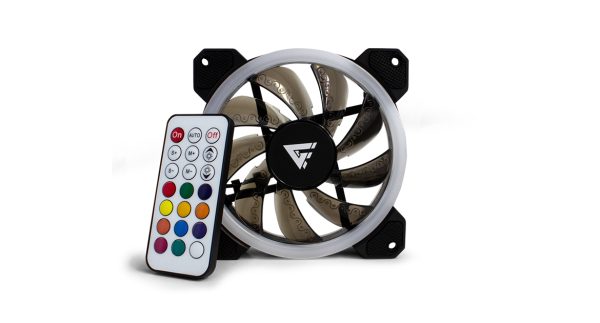 Game Factor FKG400 sistema de refrigeración de computadora Gabinete de la computadora Ventilador 12 cm Negro