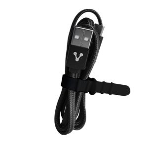 Vorago CAB-123 cable USB USB 2.0 1 m USB A USB C Negro