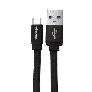 Vorago CAB-214 cable USB USB 2.0 2 m USB A USB C Negro