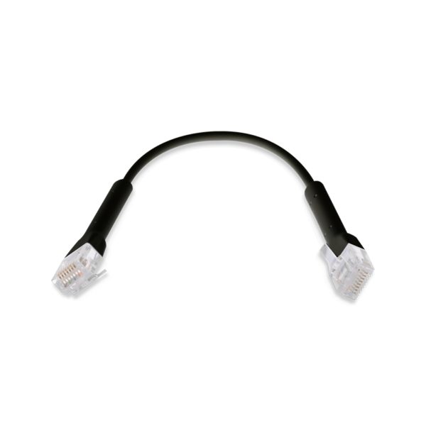 Ubiquiti UniFi Ethernet Patch Cable cable de red Negro 0.22 m Cat6 - Imagen 2