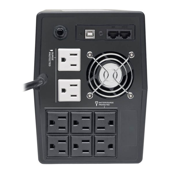 Tripp Lite OMNIVS1200LCD UPS No Break OmniVS Interactivo de 1200VA 600W con 8 Tomacorrientes – AVR, 120V, 50Hz / 60Hz, LCD, USB, Torre - Imagen 2