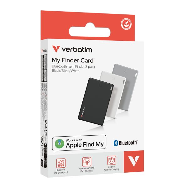 Verbatim My Finder Personal Buscador Negro, Plata, Blanco - Imagen 3