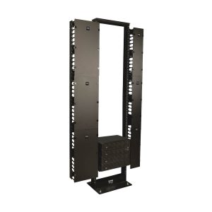 Tripp Lite SRCABLEVRT12 Sujetador de Cable Vertical de Alta Capacidad, 30.48 cm [12"] - Ducto de peine doble con tapa