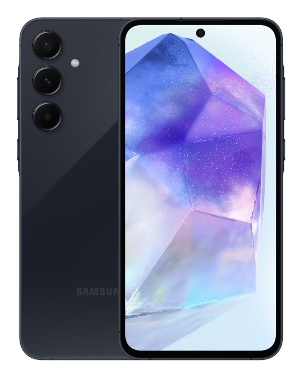 Samsung Galaxy A55 5G SM-A556E 16,8 cm (6.6") Ranura híbrida Dual SIM Android 14 USB Tipo C 8 GB 128 GB 5000 mAh Marina