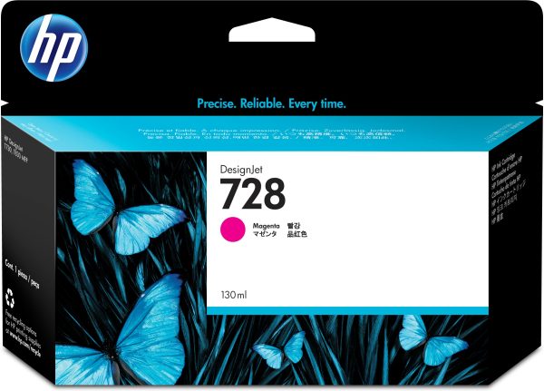 HP Cartucho de tinta DesignJet 728 magenta de 130 ml - Imagen 4