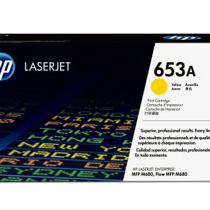 HP Cartucho de tóner original LaserJet 653A amarillo
