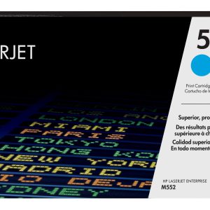 HP Cartucho de tóner original LaserJet 508A cian