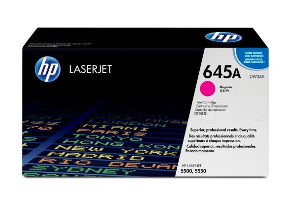 HP Cartucho de tóner original LaserJet 645A magenta