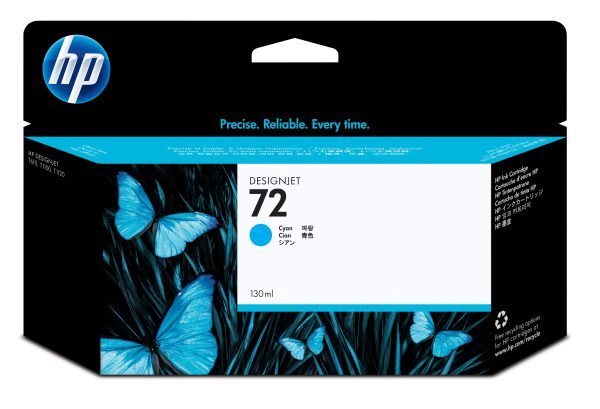 HP Cartucho de tinta DesignJet 72 cian de 130 ml - Imagen 4