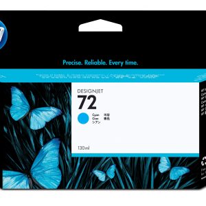 HP Cartucho de tinta DesignJet 72 cian de 130 ml