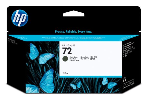 HP Cartucho de tinta DesignJet 72 negro mate de 130 ml - Imagen 4