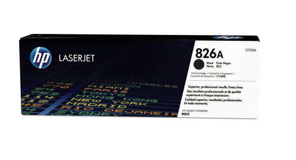 HP Cartucho de tóner original LaserJet 826A negro