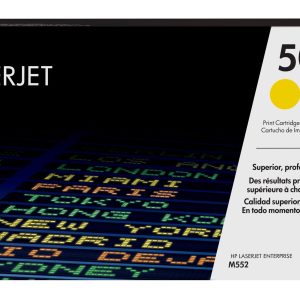 HP Cartucho de tóner original LaserJet 508A amarillo