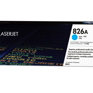 HP Cartucho de tóner original LaserJet 826A cian