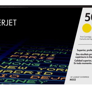 HP Cartucho de tóner original LaserJet 508X de alta capacidad amarillo