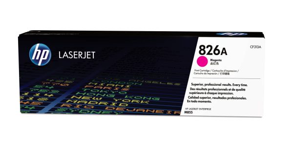 HP Cartucho de tóner original LaserJet 826A magenta