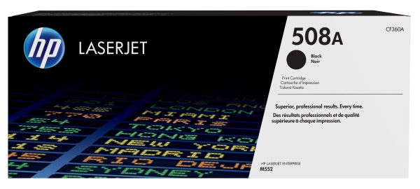 HP Cartucho de tóner original LaserJet 508A negro