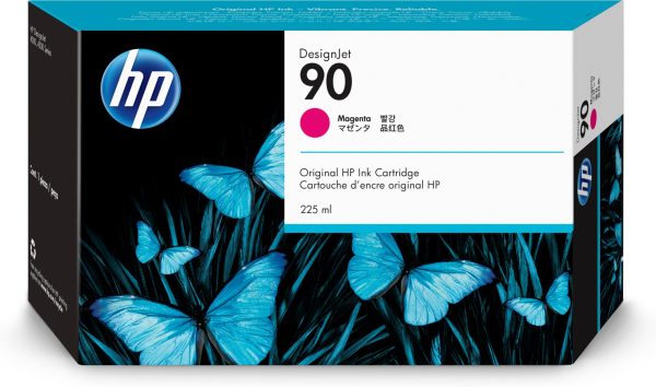 HP Cartucho de tinta 90 DesignJet magenta de 225 ml - Imagen 2