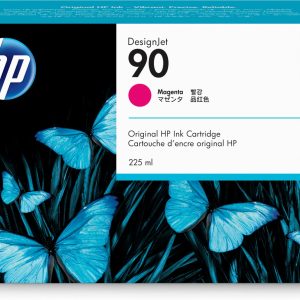 HP Cartucho de tinta 90 DesignJet magenta de 225 ml