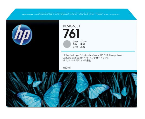 HP Cartucho de tinta DesignJet 761 gris de 400 ml - Imagen 4