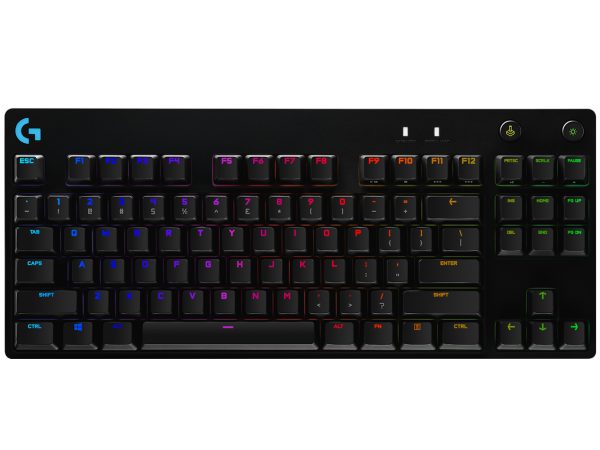 Logitech G PRO Gaming Keyboard teclado Juego USB Negro