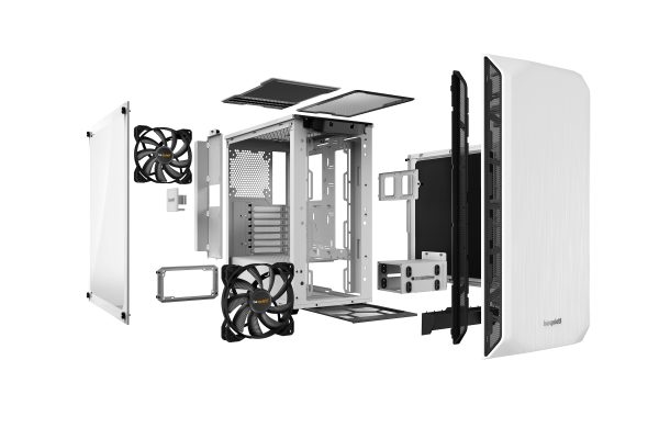 be quiet! BGW35 gabinete de computadora Midi Tower Blanco - Imagen 4