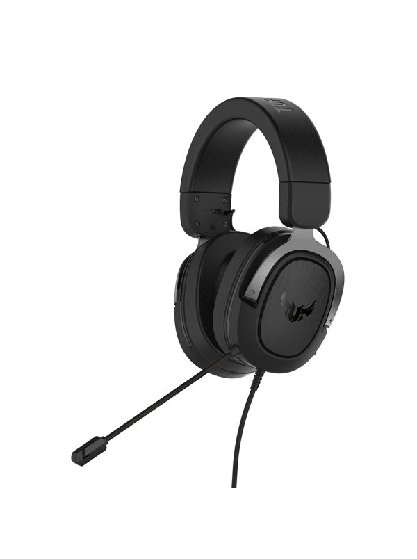 ASUS TUF Gaming H3 Auriculares Alámbrico Diadema Juego Negro, Gris