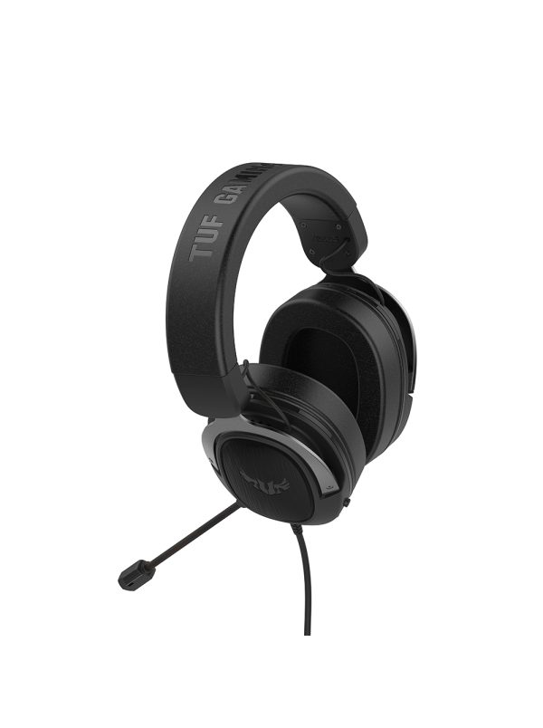 ASUS TUF Gaming H3 Auriculares Alámbrico Diadema Juego Negro, Gris - Imagen 3