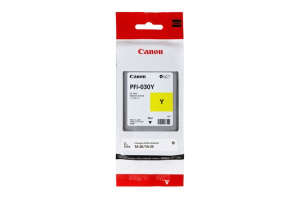 Canon PFI-030Y cartucho de tinta 1 pieza(s) Original Amarillo - Imagen 2