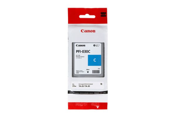 Canon PFI-030C cartucho de tinta 1 pieza(s) Original Cian - Imagen 2