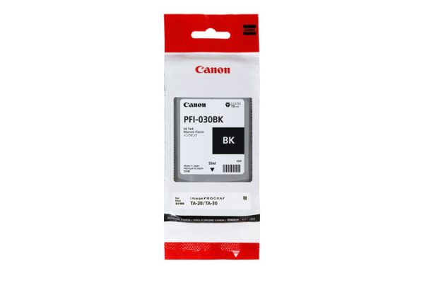 Canon PFI-030BK cartucho de tinta 1 pieza(s) Original Negro - Imagen 2