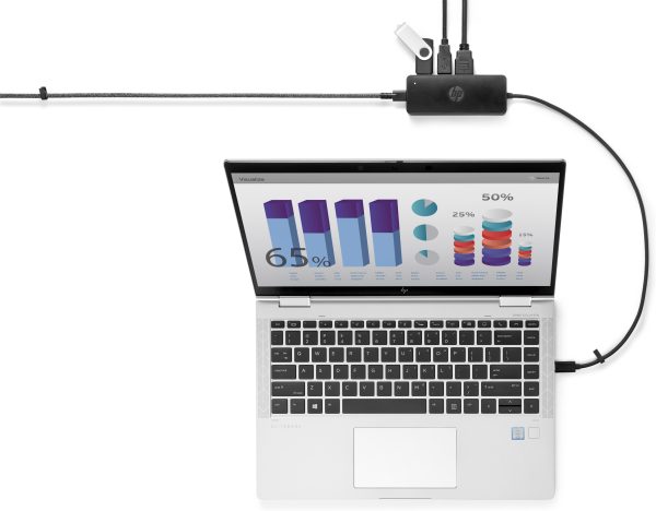HP Concentrador USB-C G2 para viaje - Imagen 4