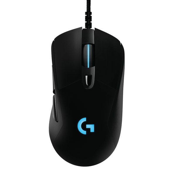 Logitech G 910-005631 ratón Juego Diestro USB tipo A Óptico 16000 DPI