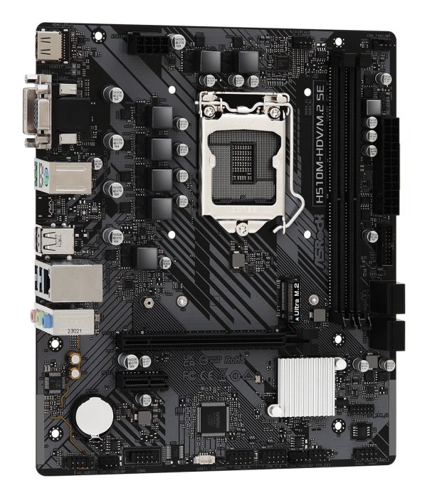 Asrock H510M-HDV/M.2 SE placa base Intel H470 LGA 1200 (Socket H5) micro ATX - Imagen 4
