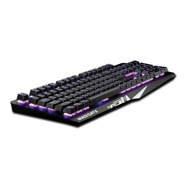Verbatim Mad Catz S.T.R.I.K.E. 4 teclado Juego QWERTY Negro - Imagen 2