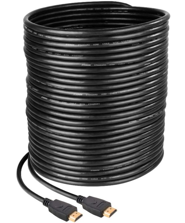 Steren 206-850 cable HDMI 20 m HDMI Tipo A (Estándar) 2 x HDMI Type A (Standard) Negro - Imagen 2