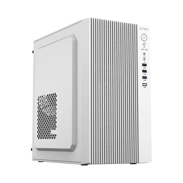 Acteck Zenith GI656 Mini Tower Blanco 500 W - Imagen 4