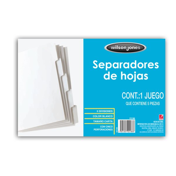 Acco P2189 libreta Blanco - Imagen 2