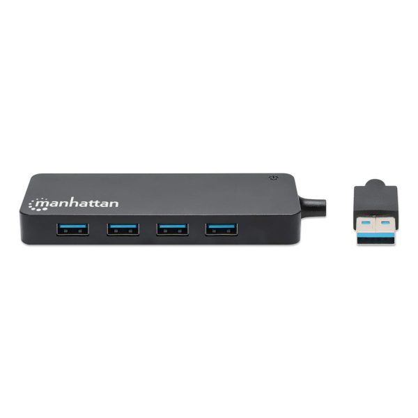 Manhattan Hub USB 3.2 Gen 1 de 4 puertos USB-A - Imagen 3